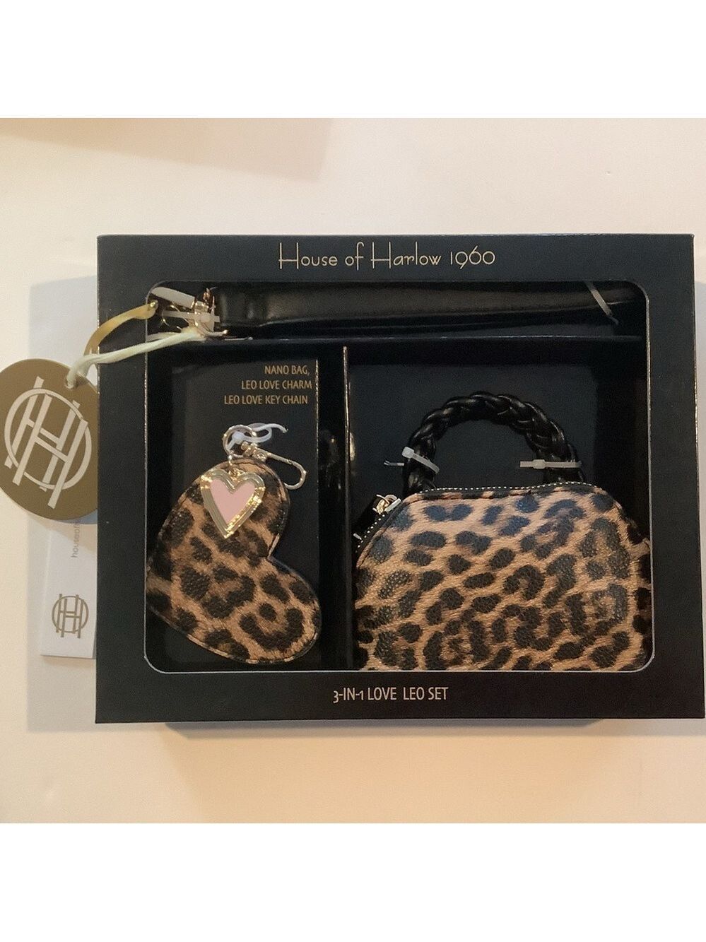 House Of Harlow 1960 3 In 1 Love Leo Bag Set New In Box